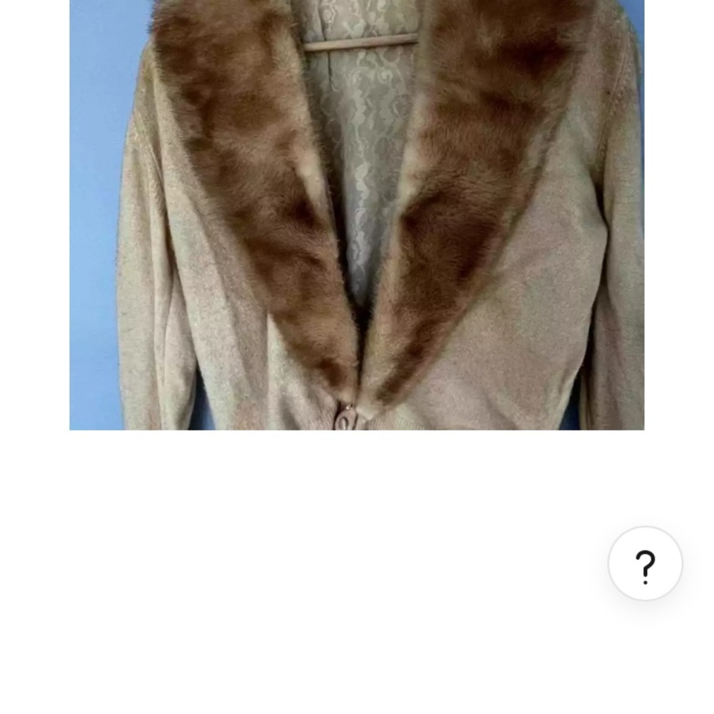 1950’s Vintage Cashmere & Mink Sweater
